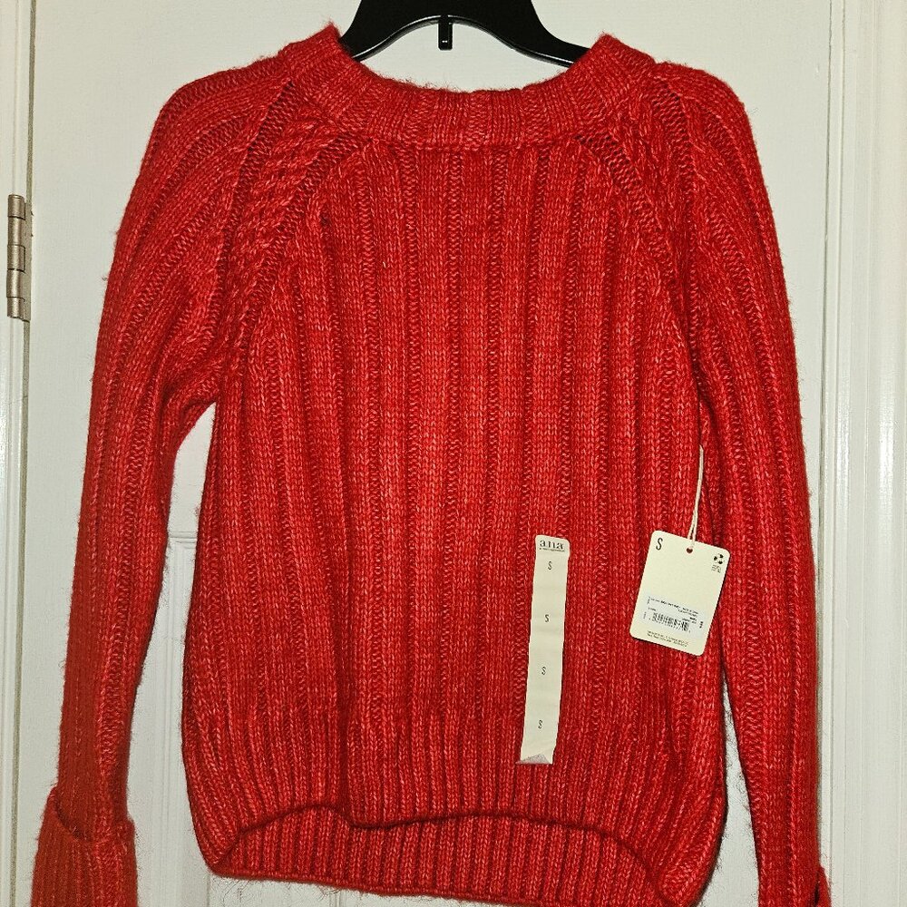 NEW!! Red sweater size small from JCPenney's